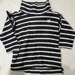 Crewcuts Navy and White Striped Sweater